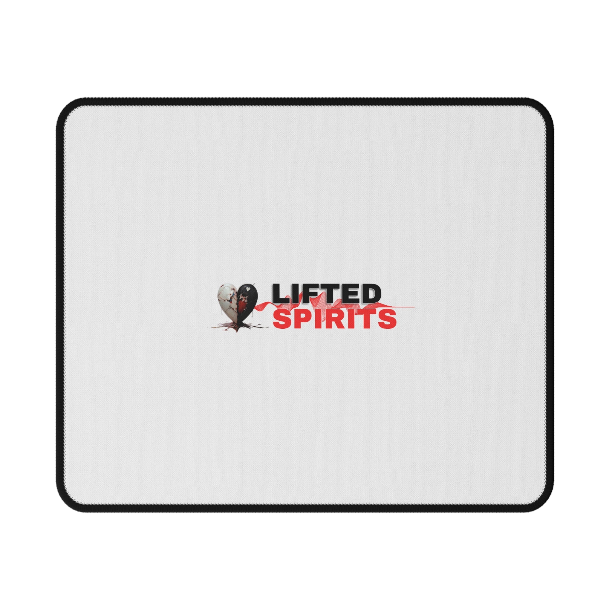 Lifted Spirits White Mouse Pad – Smooth Non-Slip Gaming & Office Mat