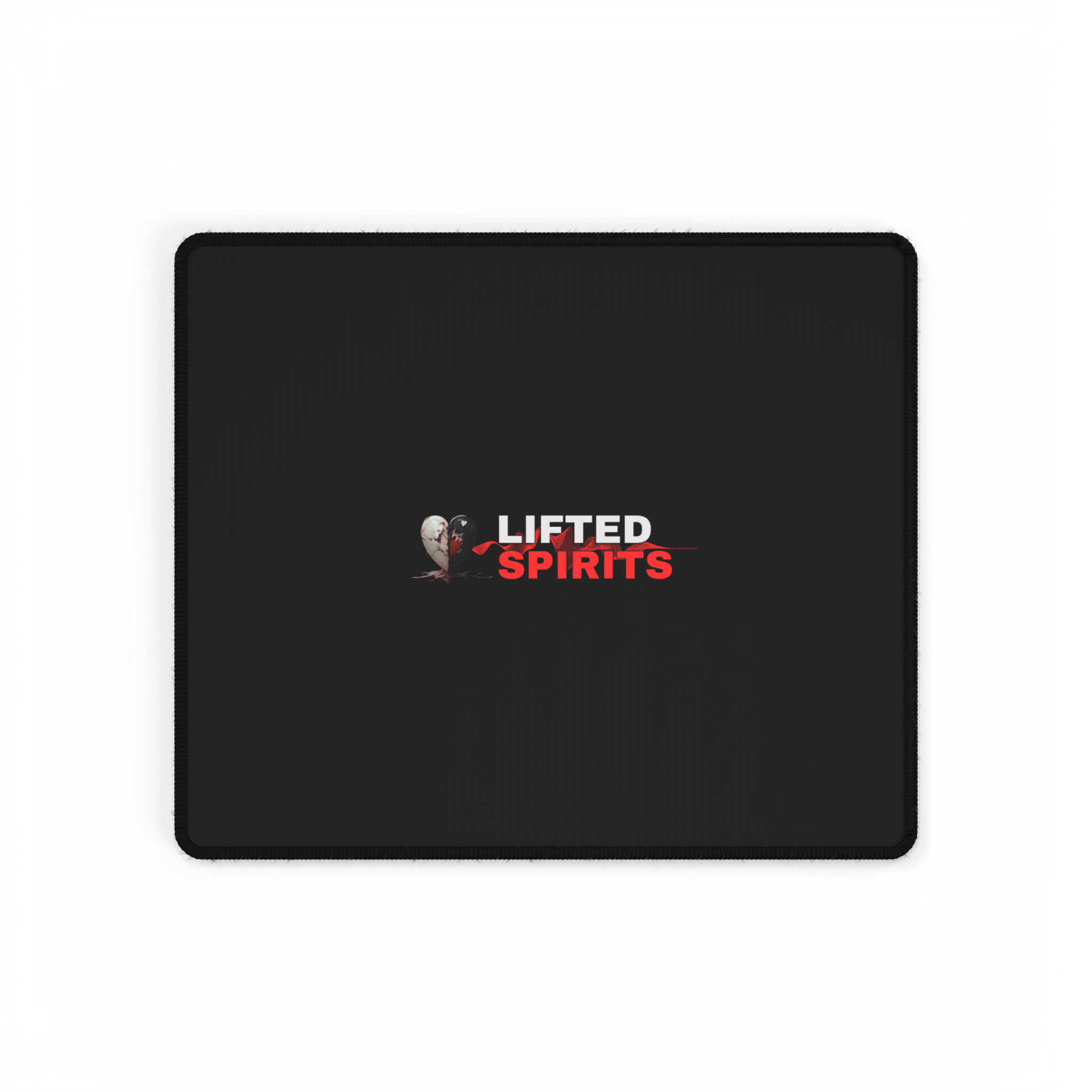 Lifted Spirits Black Gaming Desk Mat – Large Mouse Pad with Non-Slip Base