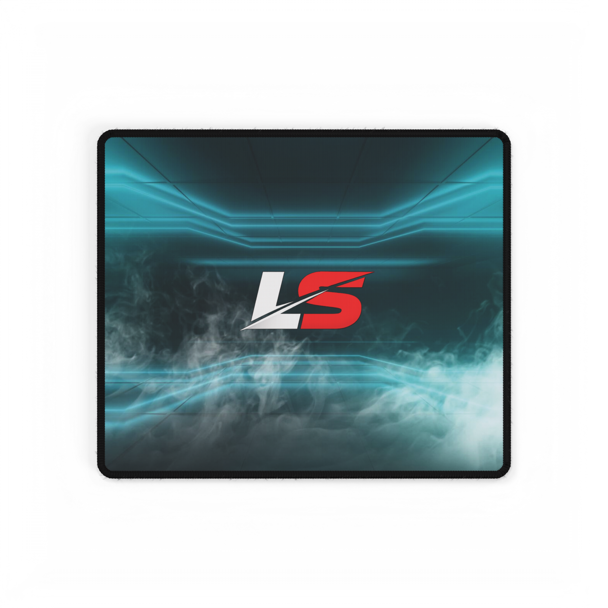 Lifted Spirits Blue Mist Gaming Desk Mat – Non-Slip Extended Mouse Pad for Gaming & Setup