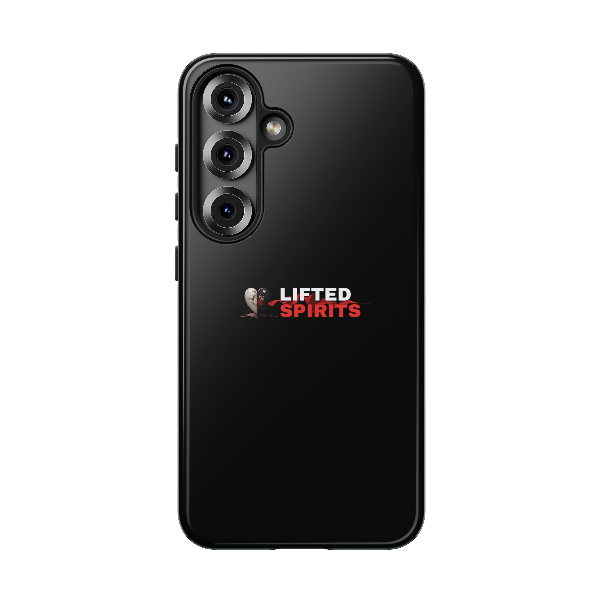 Lifted Spirits Black Samsung Galaxy Case – Dual Layer Protective Cover