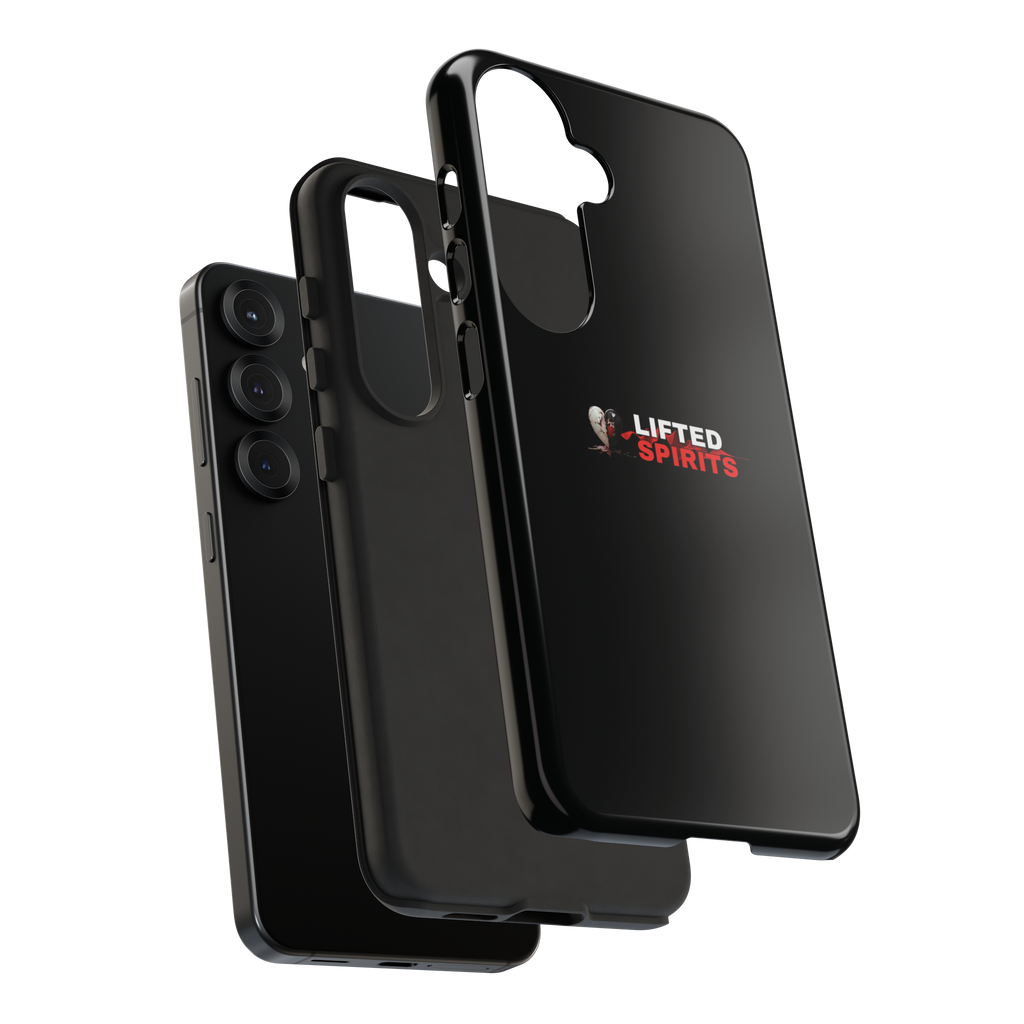 Lifted Spirits Black Samsung Galaxy Case – Dual Layer Protective Cover
