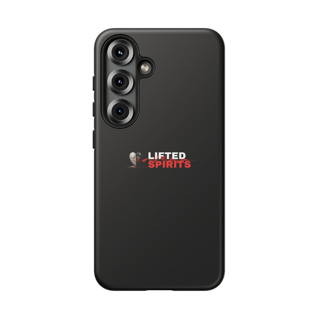 Lifted Spirits Black Samsung Galaxy Case – Dual Layer Protective Cover