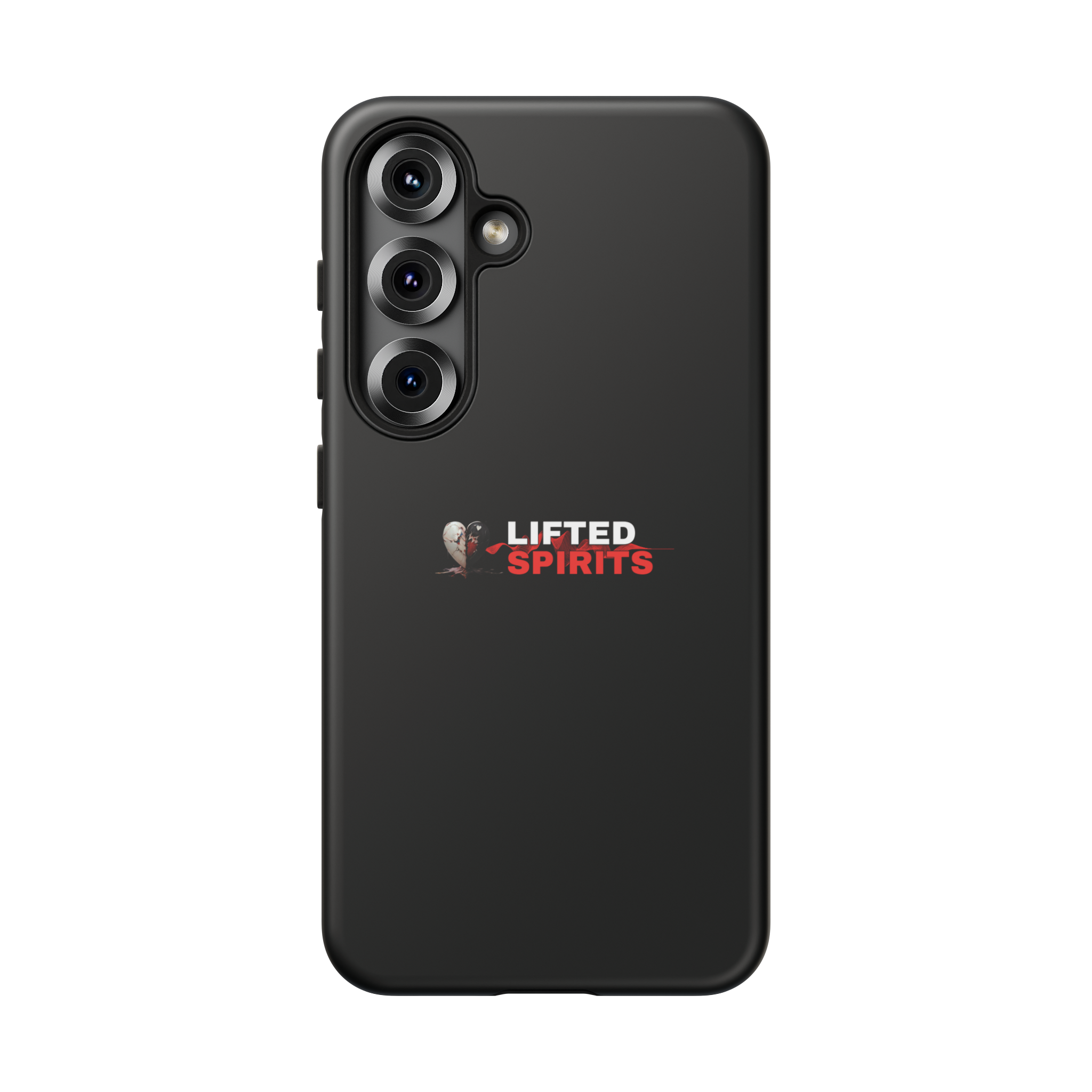 Lifted Spirits Black Samsung Galaxy Case – Dual Layer Protective Cover