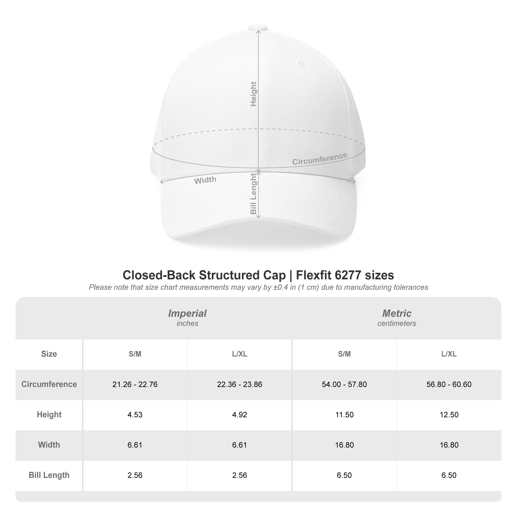 LS Embroidered Logo Cap | Structured Closed-Back Hat