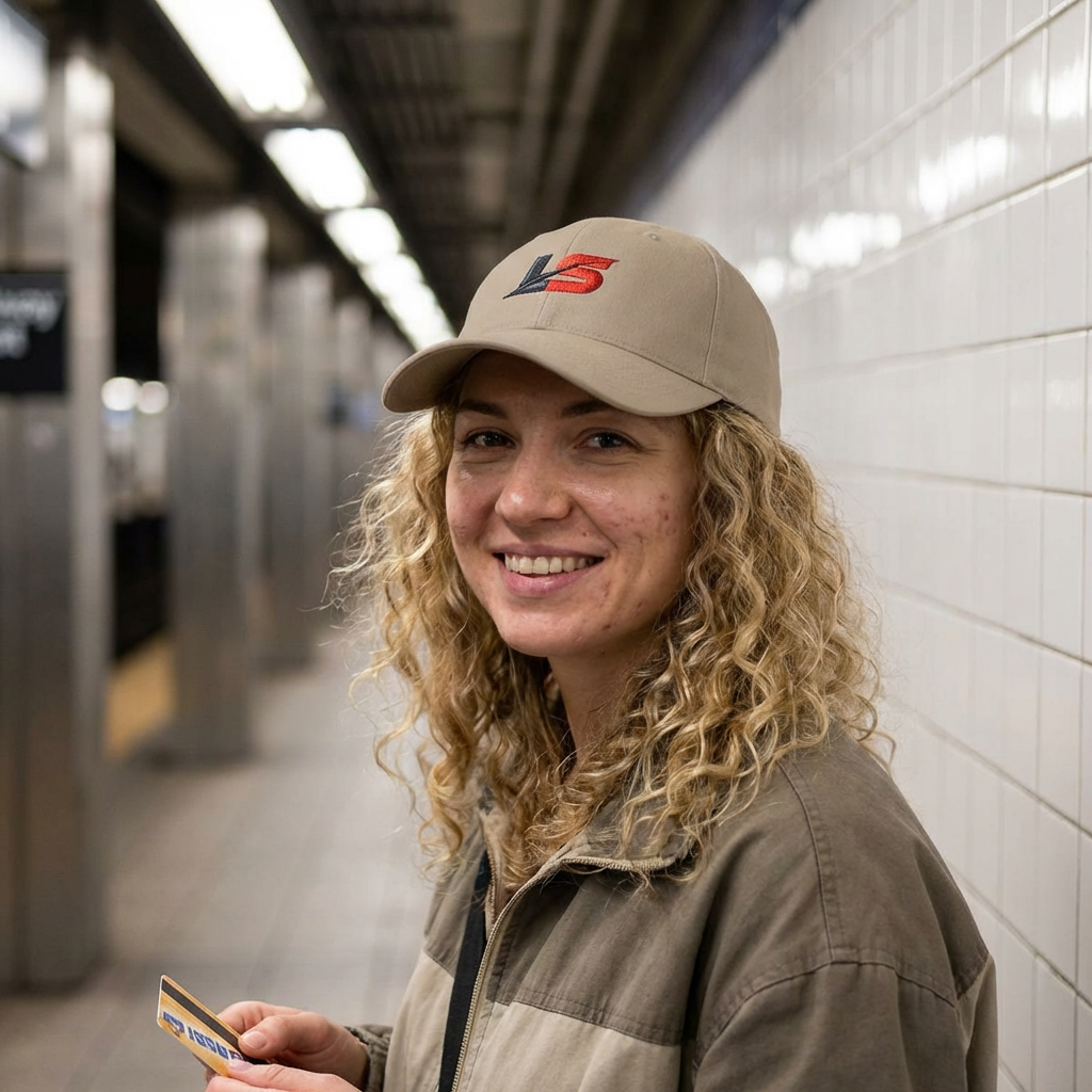 LS Embroidered Logo Cap | Structured Closed-Back Hat